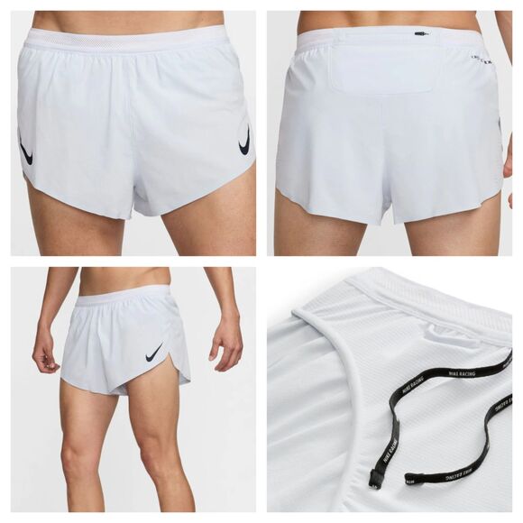 Nike AeroSwift Dri-FIT ADV 2" Brief-Lined Running Shorts Men's Large FN3349-085 - Picture 1 of 5